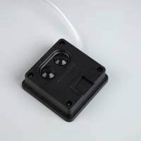 Гирлянда &laquo;Бахрома&raquo; 3 х 0.6 м, IP44, прозрачная нить, 114 LED, свечение мульти, 8 режимов, солнечная батарея