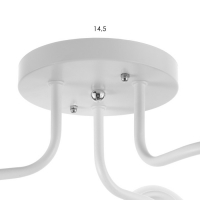 Люстра 1341001/3WT E27 15Вт белый BayerLux Люстра 1341001/3WT E27 15Вт белый BayerLux