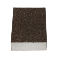 Губка абразивная шлифовальная ТУНДРА, твердая, 100 х 70 х 25 мм, P80 Губка абразивная шлифовальная ТУНДРА, твердая, 100 х 70 х 25 мм, P80