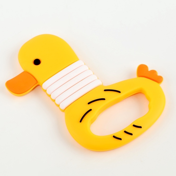 Прорезыватель силиконовый для зубов &laquo;Уточка&raquo;