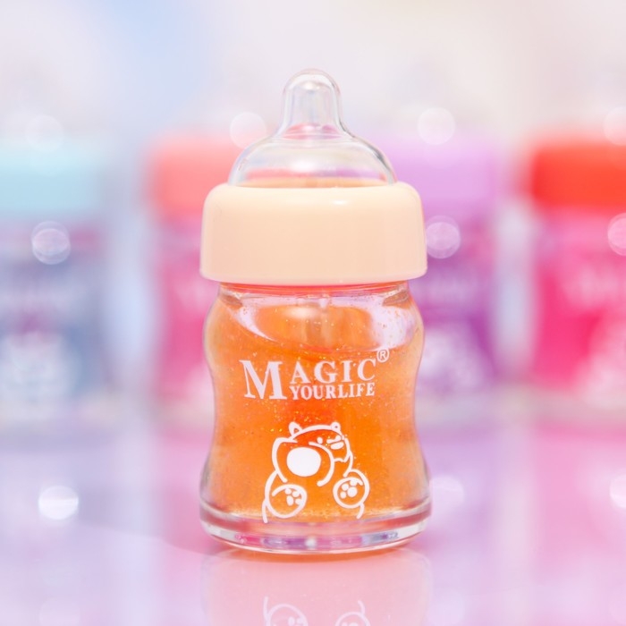 Блеск для губ &laquo;Детская бутылочка&raquo;, микс цветов и ароматов