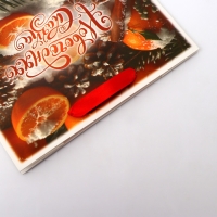 Новый год. Пакет подарочный новогодний бумажный, "Новогодняя сказка", 24 х 20 х 11 см.