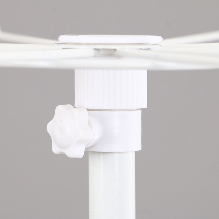 Вертушка, 5 ярусов по 10 крючков, 44×44×165, цвет белый Вертушка, 5 ярусов по 10 крючков, 44×44×165, цвет белый