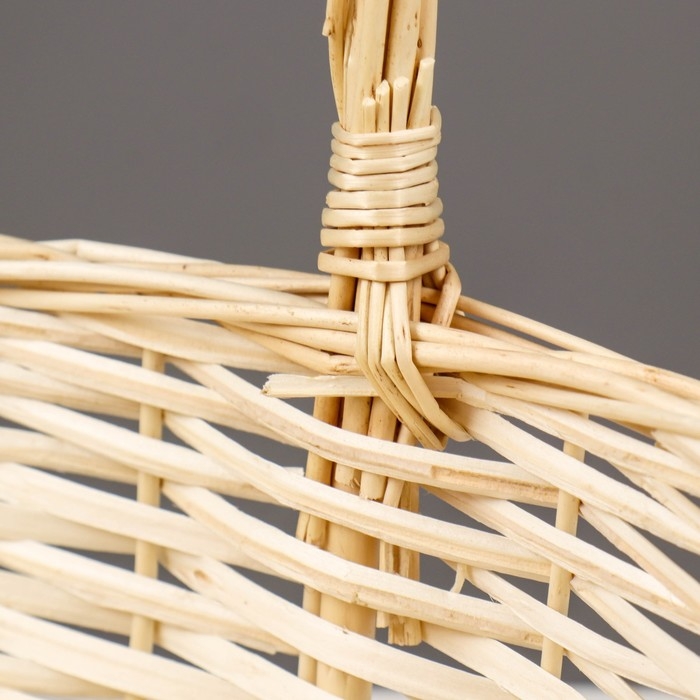 Набор корзин плетёных, ива, 3 шт., натуральный цвет, светлые Набор корзин плетёных, ива, 3 шт., натуральный цвет, светлые