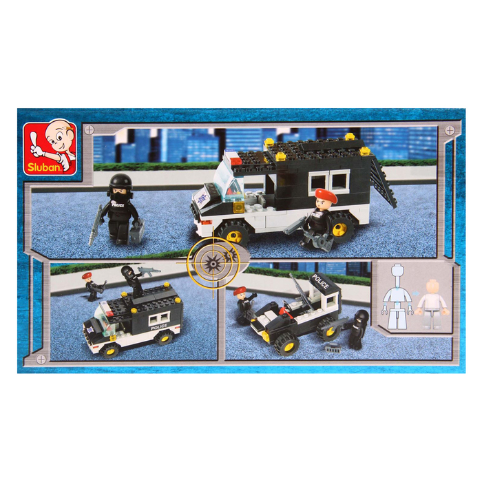 Конструктор &laquo;Военная полиция: Фургон&raquo;, 127 деталей