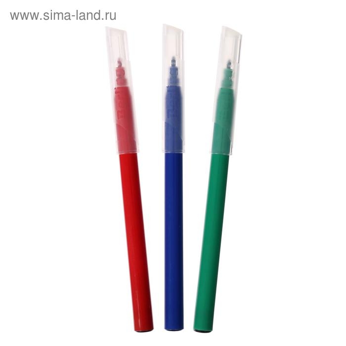 Фломастеры смываемые 10 цветов Фломастеры смываемые 10 цветов "Замки", европодвес