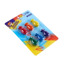 Восковые карандаши &laquo;Ананасы&raquo;, набор 6 цветов