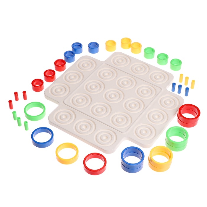 Настольная игра для детей на логику &laquo;Логикруг&raquo;, 2-4 игрока, 5+