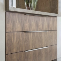 Ручка торцевая CAPPIO RT002CP, L=300 мм, м/о 224 мм, цвет матовый хром