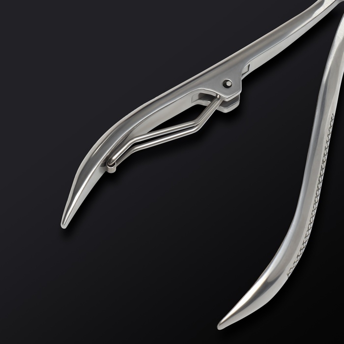 Кусачки маникюрные для кутикулы &laquo;Premium&raquo;, 10,3 см, длина лезвия - 4 мм, цвет серебристый