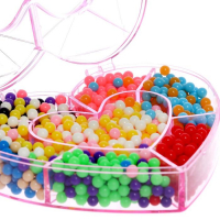 Аквамозаика &laquo;Сердце&raquo;, 8 карточек, 1100 шариков