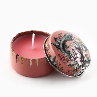 Свеча новогодняя в железной банке «Новый год: Змея«Новый год: аромат ваниль, 4.8 см Свеча новогодняя в железной банке «Новый год: Змея«Новый год: аромат ваниль, 4.8 см