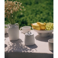 Сахарница керамическая SL Home &laquo;Арена Бланка&raquo;, 400 мл, 9,5&times;12,5 см, цвет белый