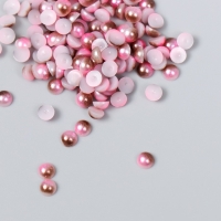 Декор "Градиент розовый" d=4 мм 10г 200 шт 5х2,5 см МИКС