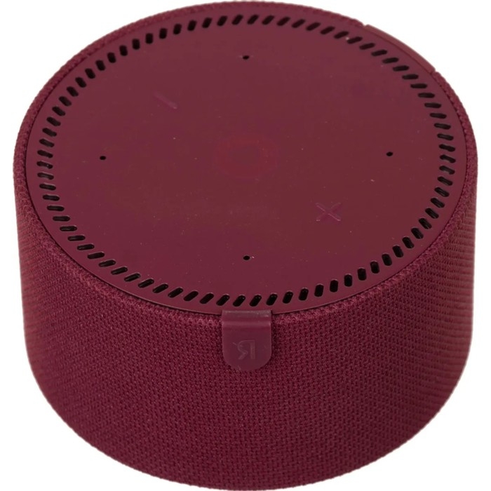 Умная колонка Умная колонка "Новая Яндекс Станция Мини" (YNDX-00020R), голосовой помощник Алиса,10Вт, с часами, красная