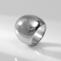 Кольцо металл «Тренд» объемный купол, цвет серебро, размер 18 Кольцо металл «Тренд» объемный купол, цвет серебро, размер 18