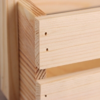 Кашпо деревянное, с высокой ручкой, 200*110*250 Кашпо деревянное, с высокой ручкой, 200*110*250