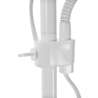 Торшер "Тренд 2" 1х40Вт Е27+1хЕ27 40Вт белый 22х22х180 см. Торшер "Тренд 2" 1х40Вт Е27+1хЕ27 40Вт белый 22х22х180 см.