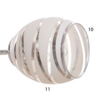 Люстра "Венда" 8х40Вт Е27 Хром МОДЕЛЬ: 2800089 Люстра "Венда" 8х40Вт Е27 Хром МОДЕЛЬ: 2800089