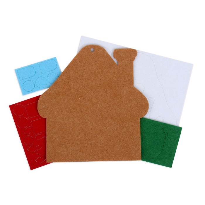 Набор для творчества &laquo;Создай ёлочное украшение из фетра&raquo;