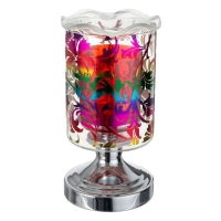 Аромасветильник сенсорный "Пейзаж" G9 35Вт серебро 13х13х20 см 10,5х10,5х20 см RISALUX