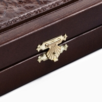 Нарды деревянные большие, резные "Мишки в лесу", доска из массива бука, патина, 50 х 58 см