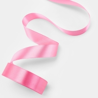 Лента атласная 25мм*25&plusmn;1ярд(23м&plusmn;1м) СП розовый АУ