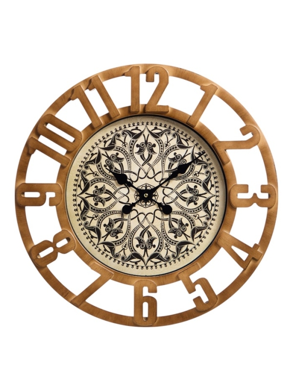 Часы настенные интерьерные &laquo;Роспись&raquo;, плавный ход, циферблат d-50 см