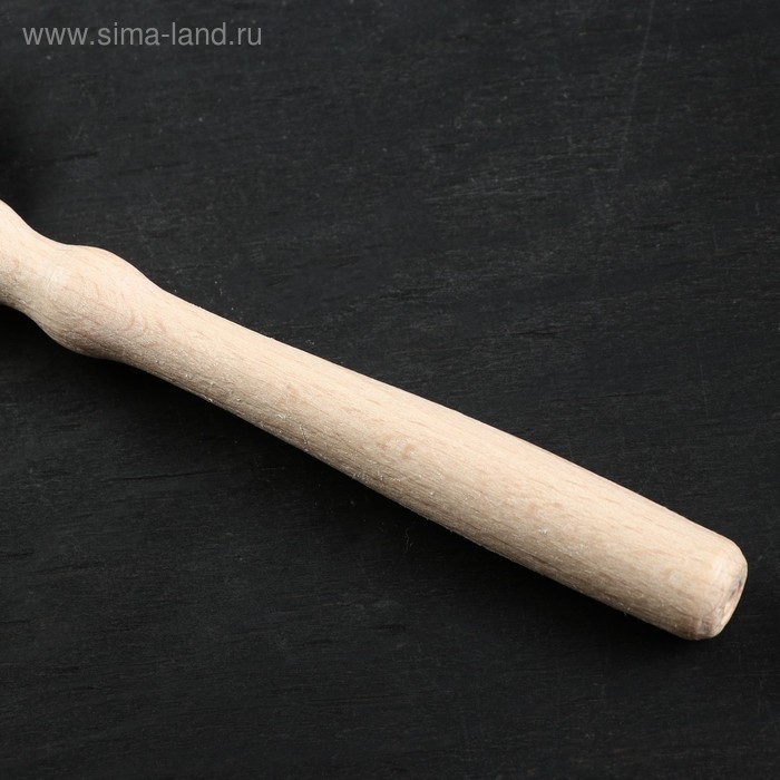 Нож для пиццы, 18 см, деревянная ручка