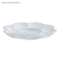 Палитра Стамм "Ромашка", мини, 9 ячеек, белая