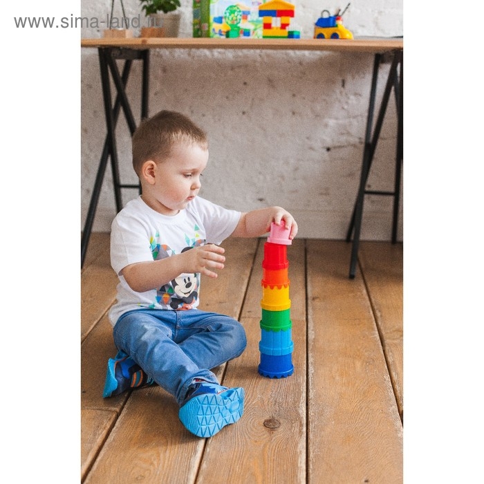 Пирамидка для песка №71, цвета МИКС Пирамидка для песка №71, цвета МИКС