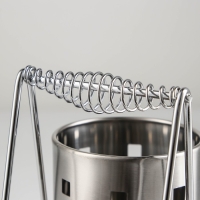 Подставка для столовых приборов Spring, 20&times;11&times;23,5 см, цвет серебряный