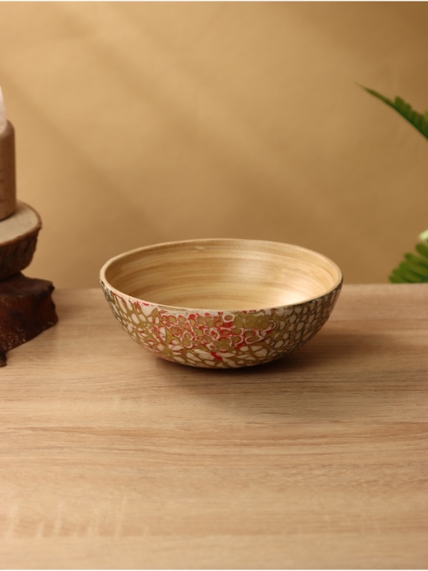 Миска 15х15х5,5 см. бамбук