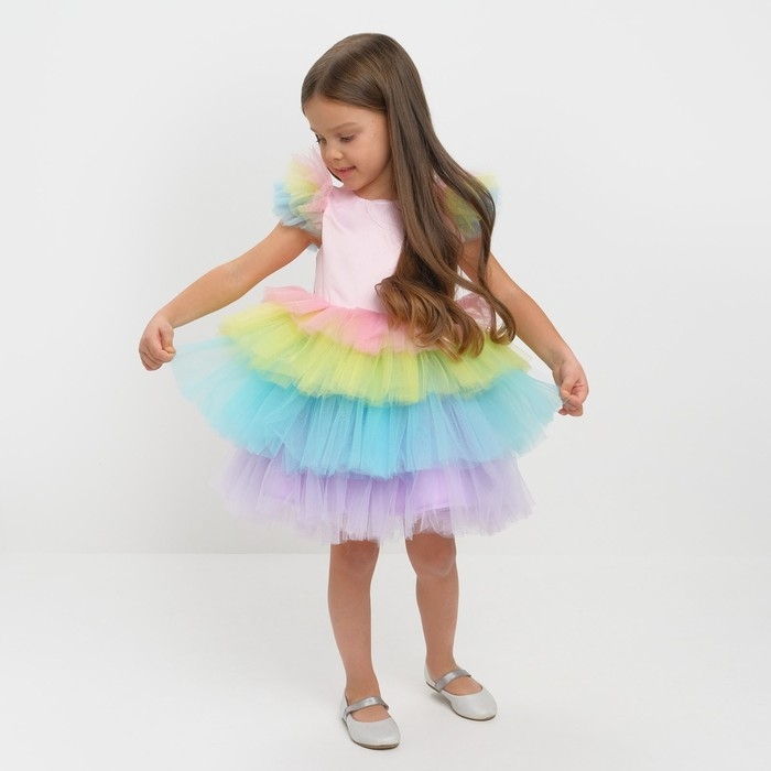 Платье детское Платье детское "Радуга" KAFTAN р. 30 (98-104 см)