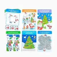 Настольная игра на внимание новогодняя &laquo;Найди и покажи. В поисках Деда Мороза&raquo;, на Новый год, 30 заданий