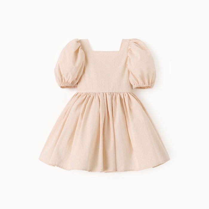 Платье нарядное детское MINAKU: PartyDress, цвет молочный, рост 122 см Платье нарядное детское MINAKU: PartyDress, цвет молочный, рост 122 см