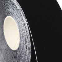 Кинезио-тейп, 5 см &times; 5 м, цвет чёрный