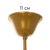 Люстра 1091/5GD 40Вт Е27 золото 60х60х38-78 см BayerLux