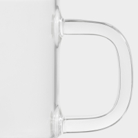 Кружка стеклянная штабелируемая "Боттом", 450 мл, 9,5х7,9 см