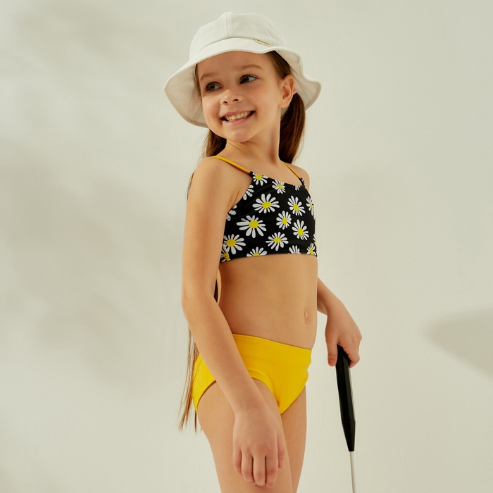 Купальный костюм детский KAFTAN "Ромашки" рост 98-104 (30)