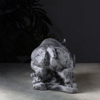 Копилка "Носорог" 32х19х16 см, серый