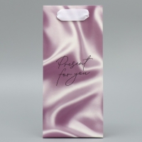Пакет подарочный ламинированный, упаковка, Present for you, 10 х 22 х 6 см Пакет подарочный ламинированный, упаковка, Present for you, 10 х 22 х 6 см