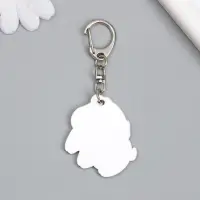 Брелок акрил "Хрюшка" 3,7х4 см