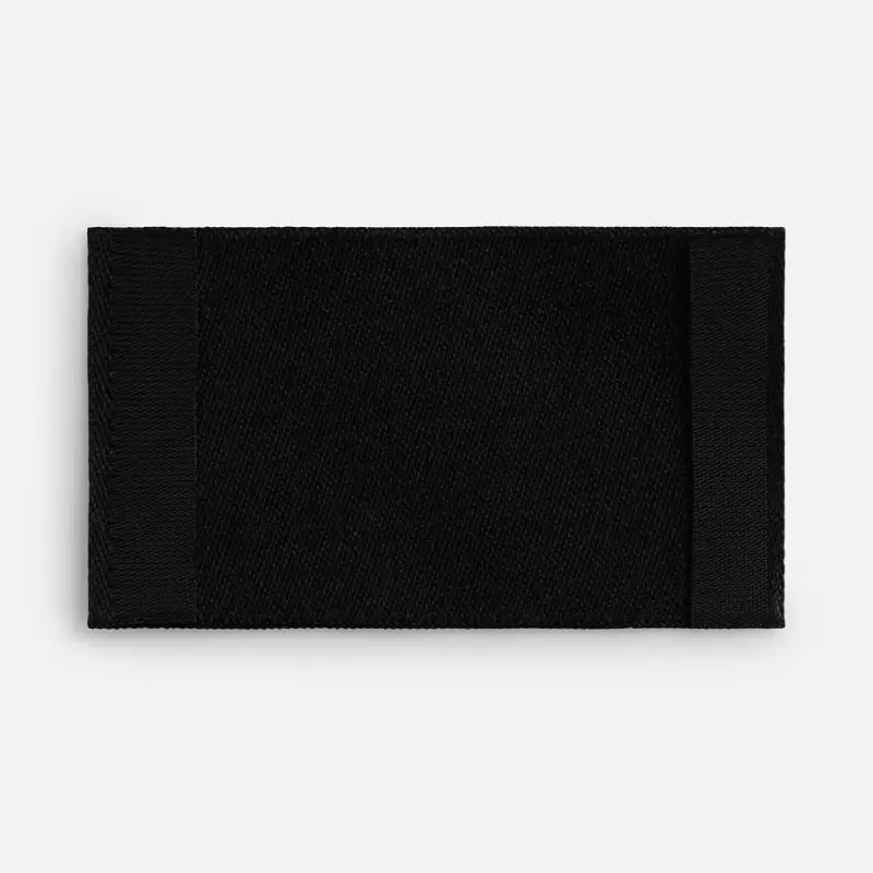 Лейбл тканевый Epsilon, M, черный