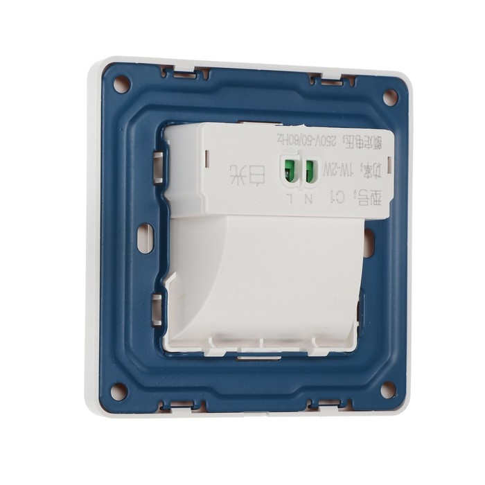 Встраиваемый светильник, для лестницы, 1,5 Вт, 60 Лм, 6500К, IP20, 220 В, белый свет