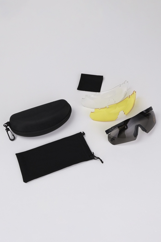 Очки тактические, стрелковые, поляризационные "Storm tactic" со сменными линзами