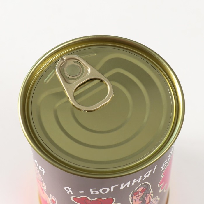 Подарочные носки в банке &laquo;Зажигай&raquo;, (внутри носки женские, цвет белый)