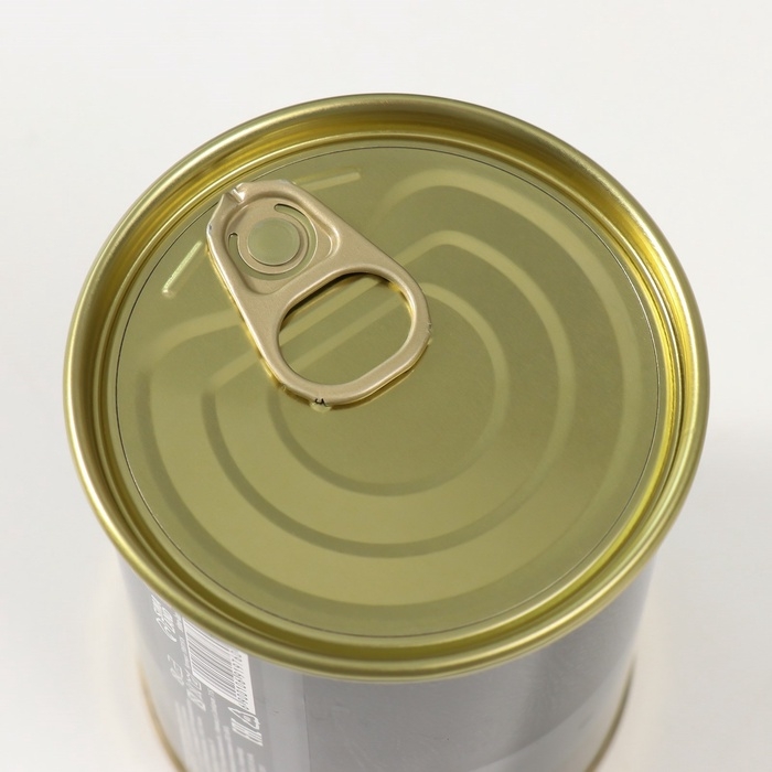 Подарочные носки в банке &laquo;Боевой запас&raquo;, (внутри носки мужские, цвет чёрный)