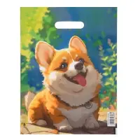 Пакет подарочный &laquo;Улыбка счастья&raquo;, полиэтиленовый с вырубной ручкой,30&times;40 см 50 мкм