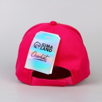 Кепка детская для девочки «Пончики», р-р. 52-54 см, 5-7 лет Кепка детская для девочки «Пончики», р-р. 52-54 см, 5-7 лет